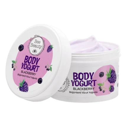 زبادي للجسم بعد الاستحمام بالتوت الأسود 250 مل Bee Beauty