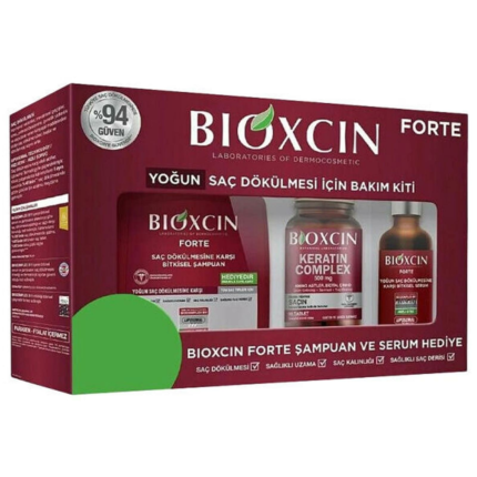 Bioxcin Forte Intensive Care Kit (Tablet + Shampoo + Serum)